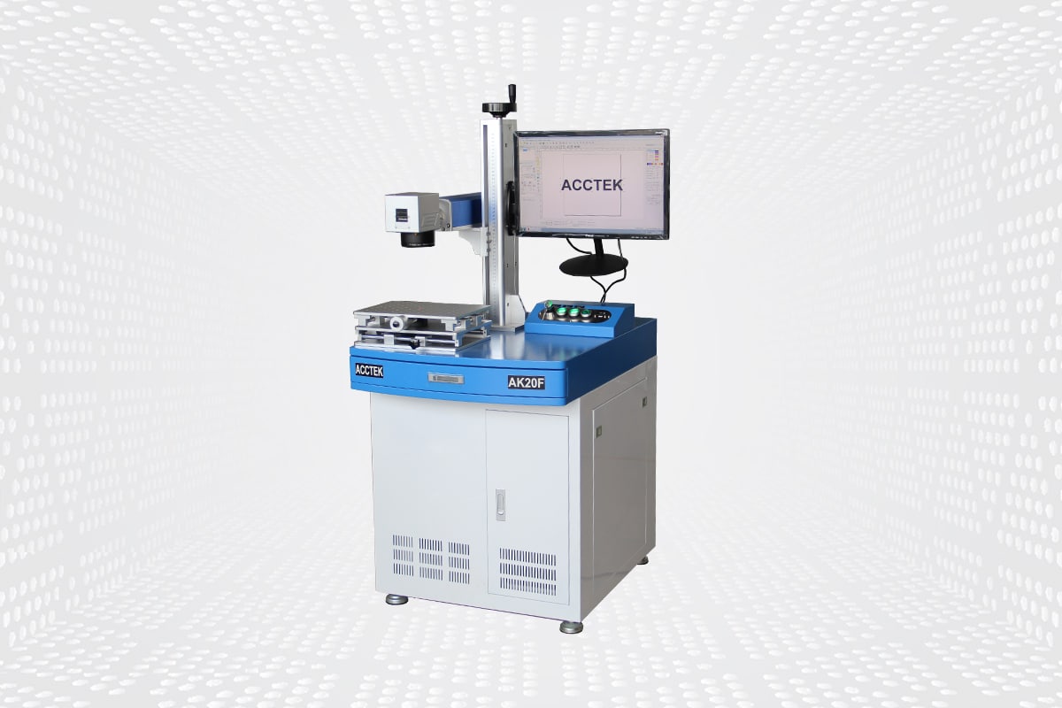 Fiber Laser Marking Machine 50W Engraver Machine Desktop Fiber Laser Marker  Machine with Rotary Axis High-Level Configuration