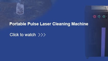 100W pulzní laserový čisticí stroj