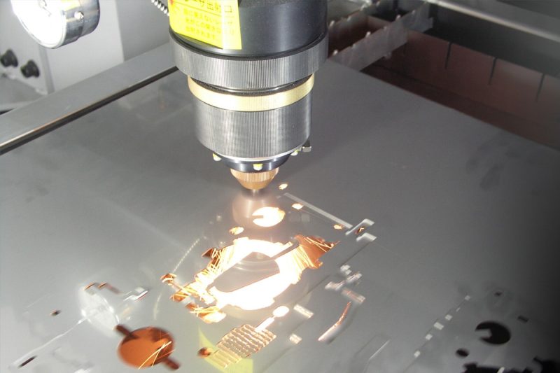 Application of laser cutting