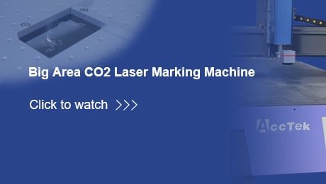 Máquina de marcação a laser de CO2 para área grande