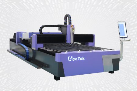Máquina de corte a laser de CO2 e fibra
