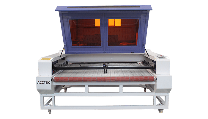 CO2 Laser Cutting Machine With Automatic Feeding Device Renderings