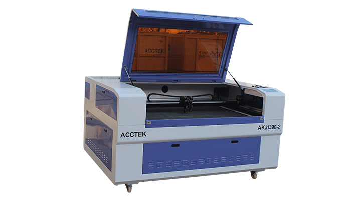 CO2 Laser Cutting Machine With Electric Lift Table Renderings