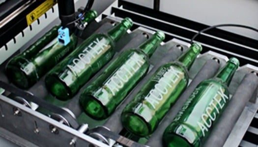 Muestras de marcado láser de CO2