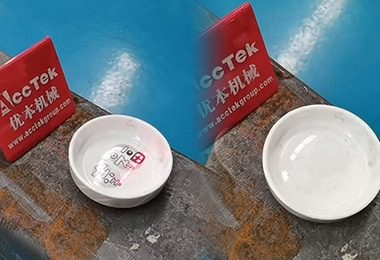 Campioni per la pulizia continua tramite laser