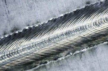 Does laser welding affect the microstructure of the welded material