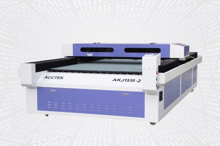 Máquina de corte a laser CO2 tamanho grande de cabeça dupla