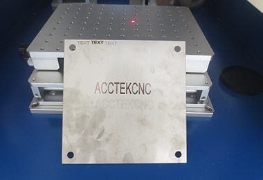 파이버 레이저 마킹 샘플