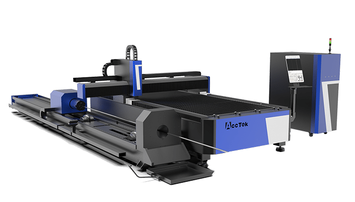 Renderizações de máquinas de corte a laser de fibra de placas e tubos de alta configuração