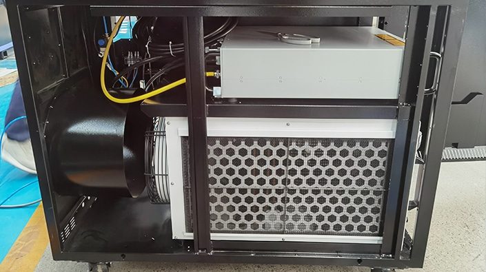 Inside the chassis Inside the chassis
