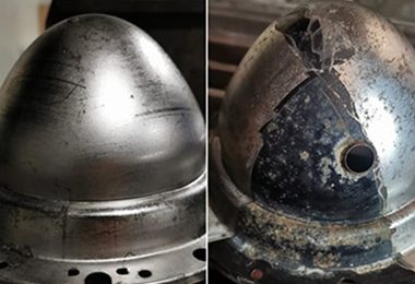 Muestras de limpieza láser