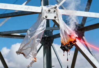 Exemples de déblaiement d'obstacles au laser