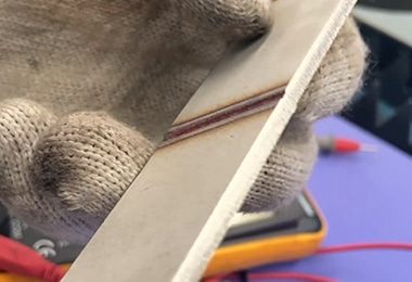 Próbki spawania laserowego