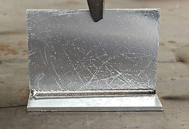 Próbki spawania laserowego