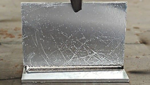 Échantillons de soudage au laser
