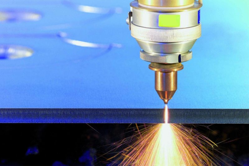Laser cutting principle