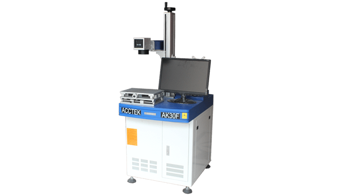 Rendering della macchina per la marcatura laser a fibra MOPA