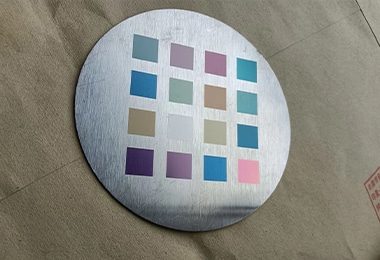 Vzorky laserového značení MOPA