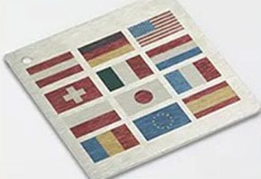 Vzorky laserového značení MOPA