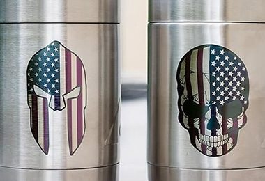 Vzorky laserového značení MOPA