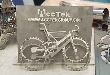 Образцы, полученные методом лазерной резки металла.