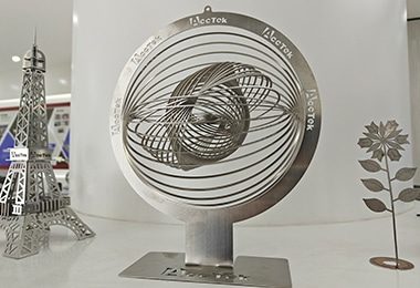 Образцы, полученные методом лазерной резки металла.