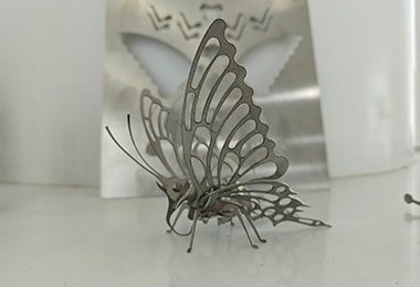 Образцы, полученные методом лазерной резки металла.