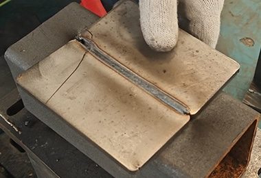 金属レーザー溶接サンプル