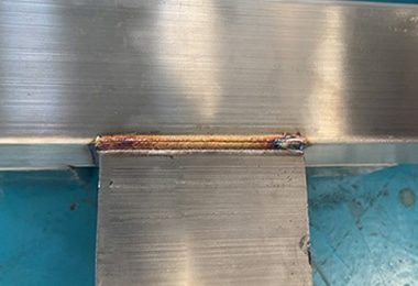 金属レーザー溶接サンプル