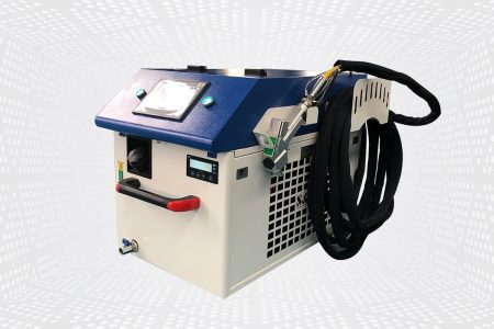 Máquina portátil de limpeza a laser de fibra