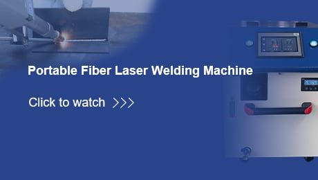 Máquina portátil de solda a laser de fibra