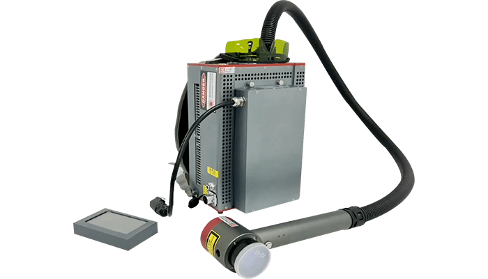 Rendering of Backpack Pulse Laser Cleaning Machine