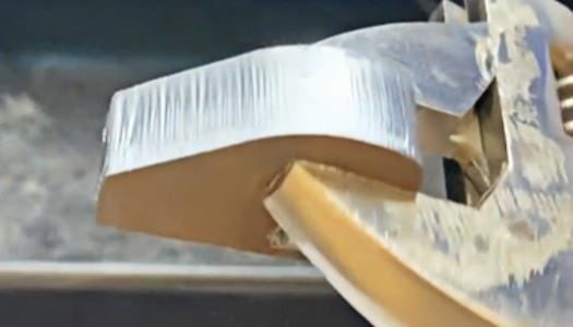 Échantillons de découpe laser de fibres en feuilles
