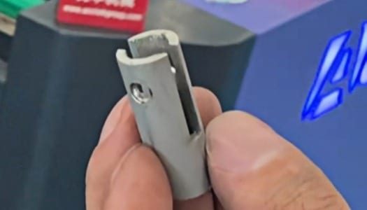 Amostras de corte a laser de fibra tubular