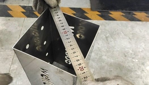 Amostras de corte a laser de fibra tubular