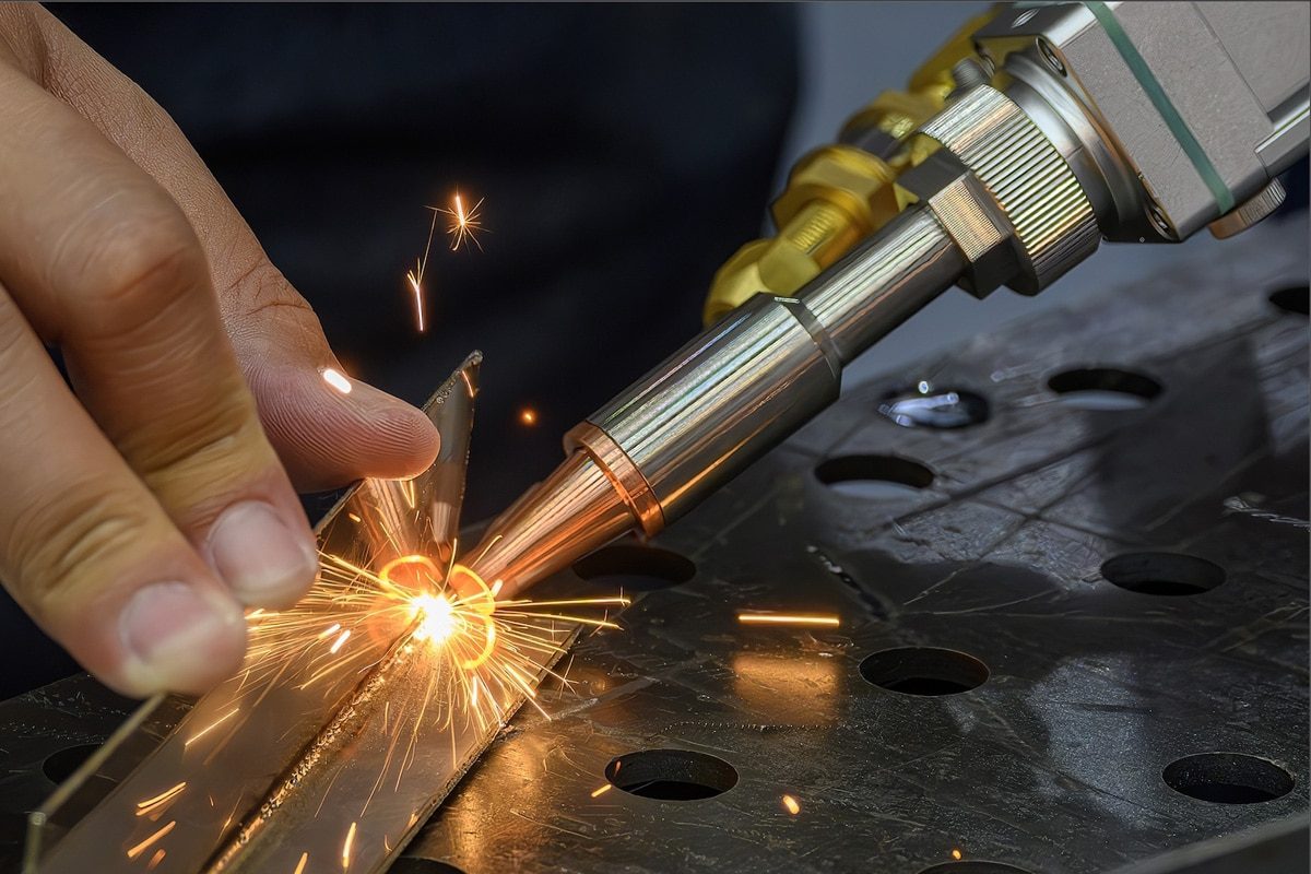 What are the dust and fume removal requirements for laser welding